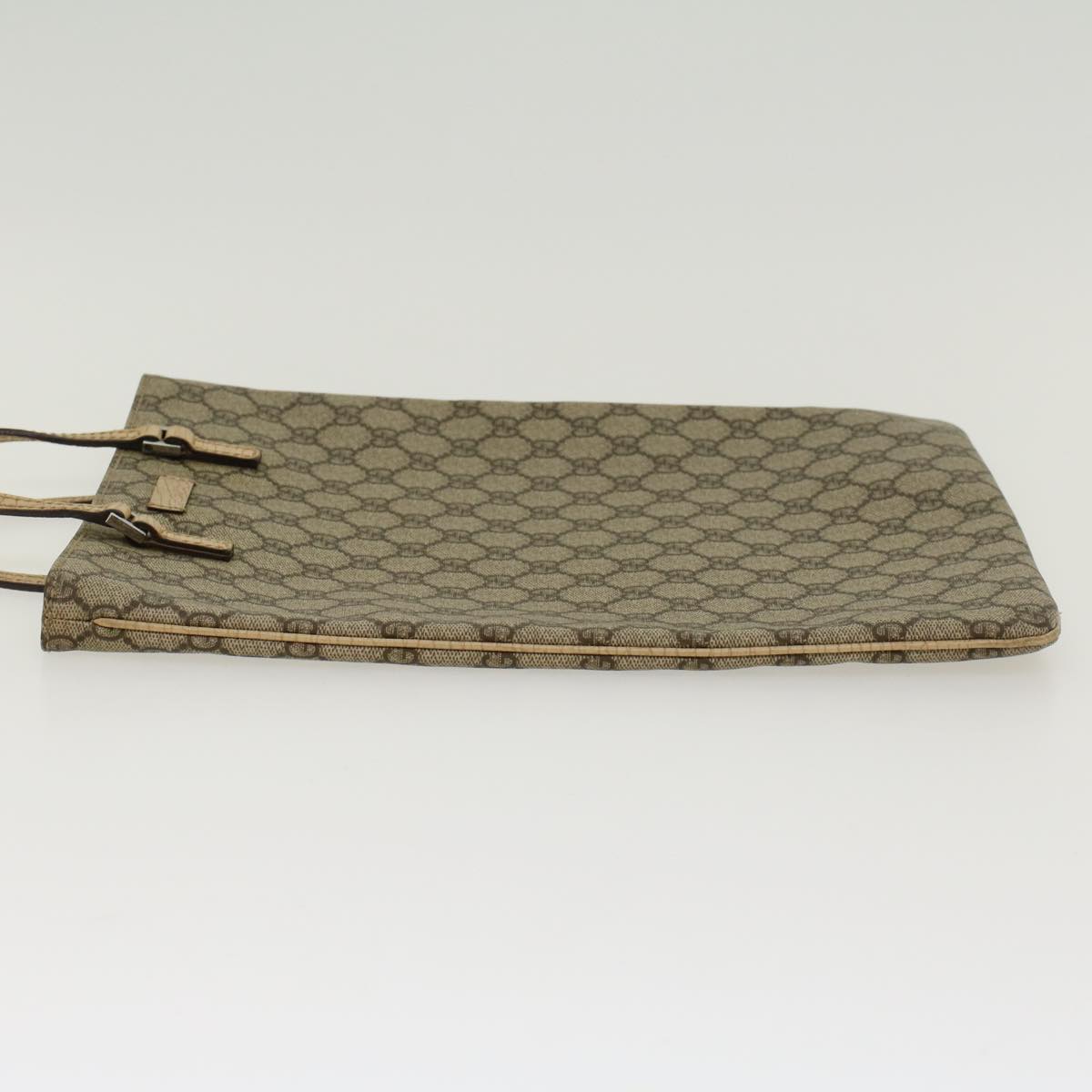 Gucci Leather Canvas Handbag