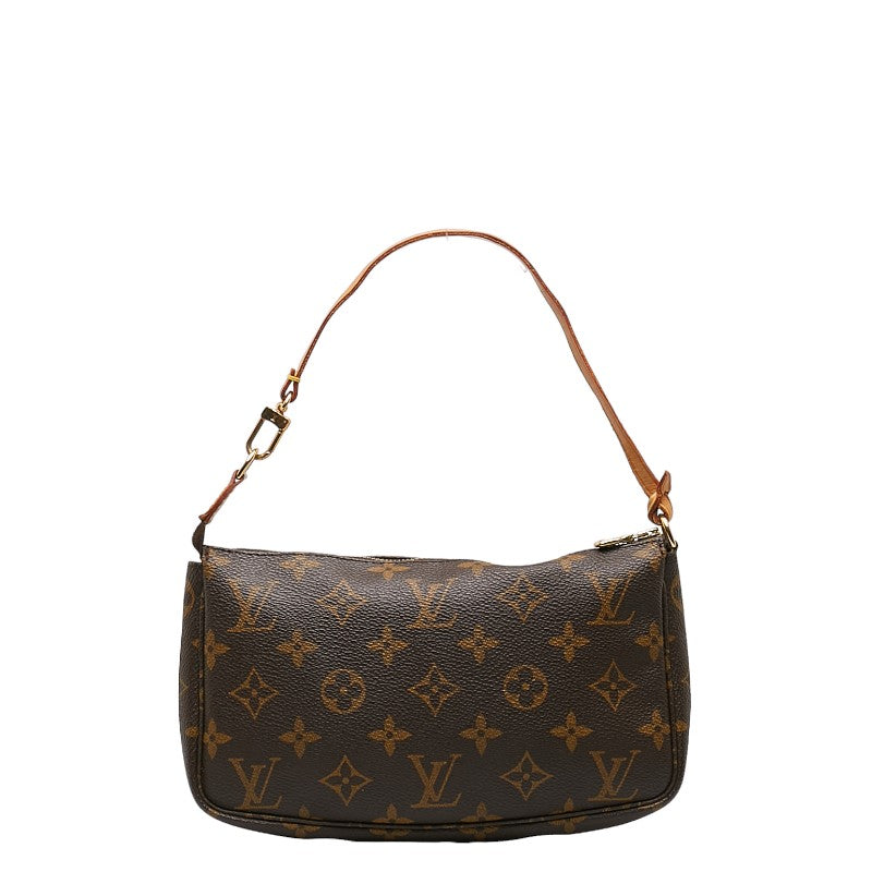Louis Vuitton Monogram Handbag PVC/Leather Brown