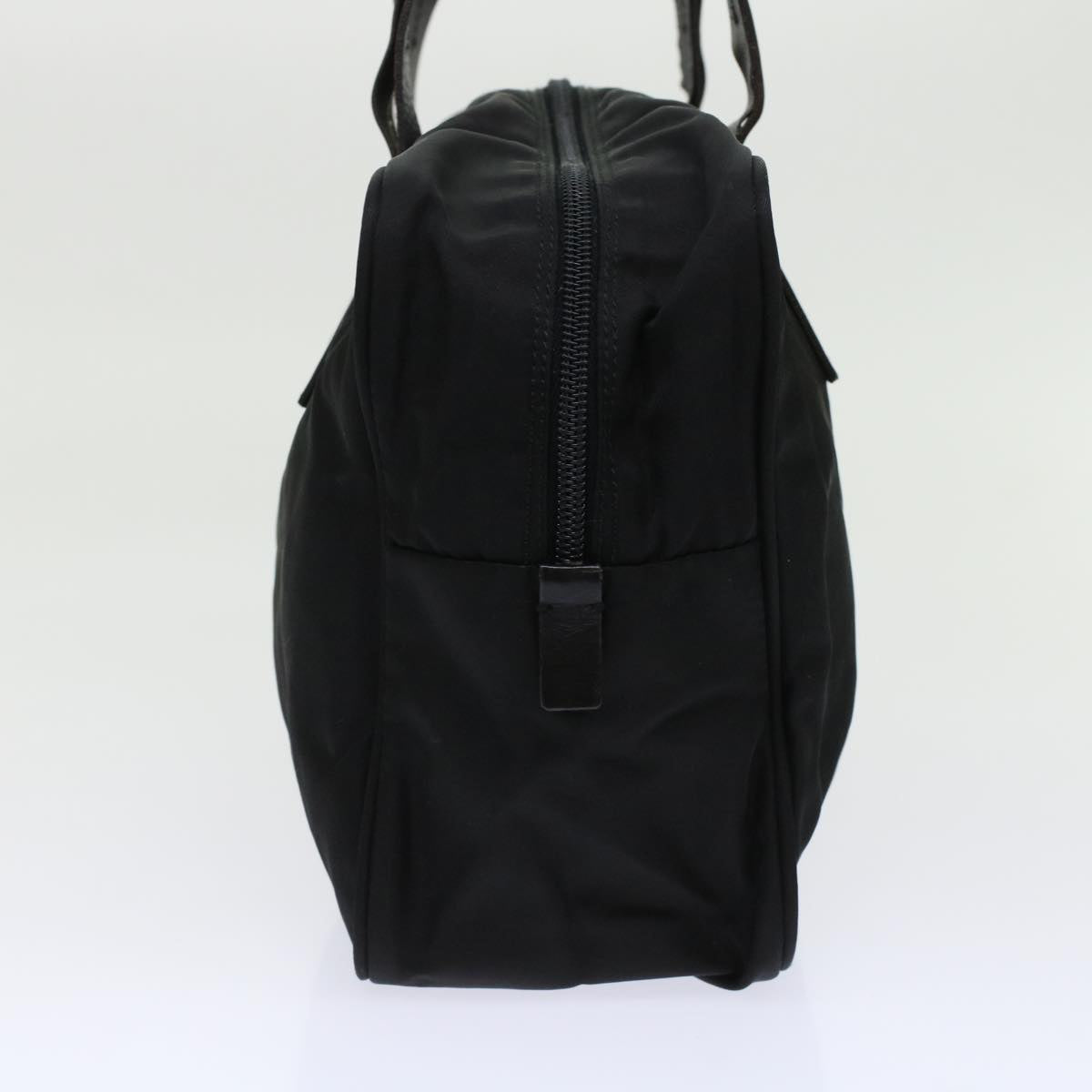 Prada Hand Bag Nylon Black