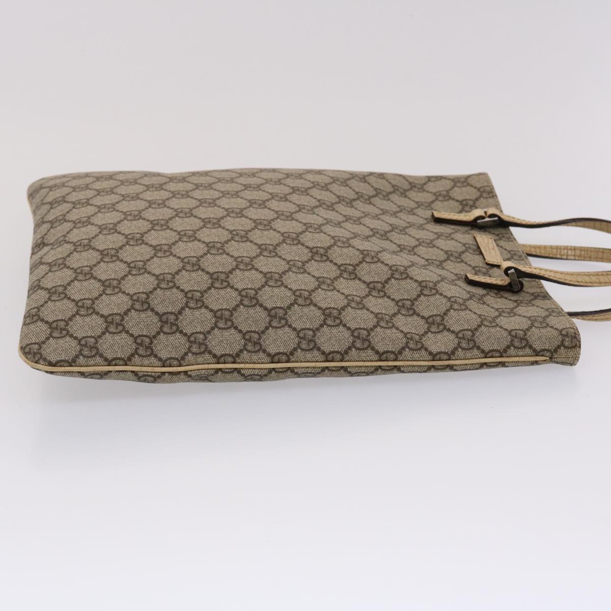 Gucci Leather Canvas Handbag