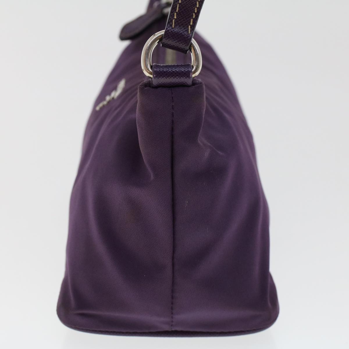Prada Accessory Pouch Nylon Purple Luxury Handbag