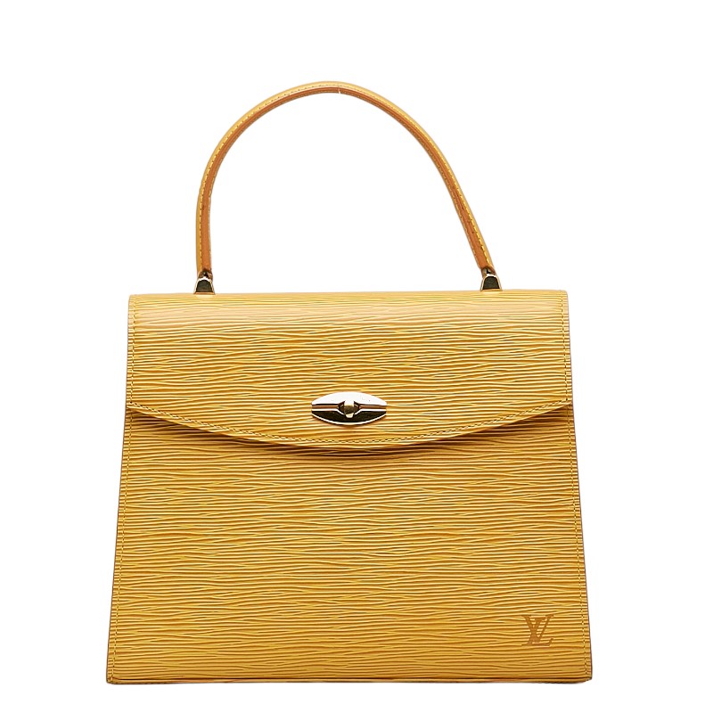 Louis Vuitton Epic Marseille Handbag Yellow Leather Louis Vuitton