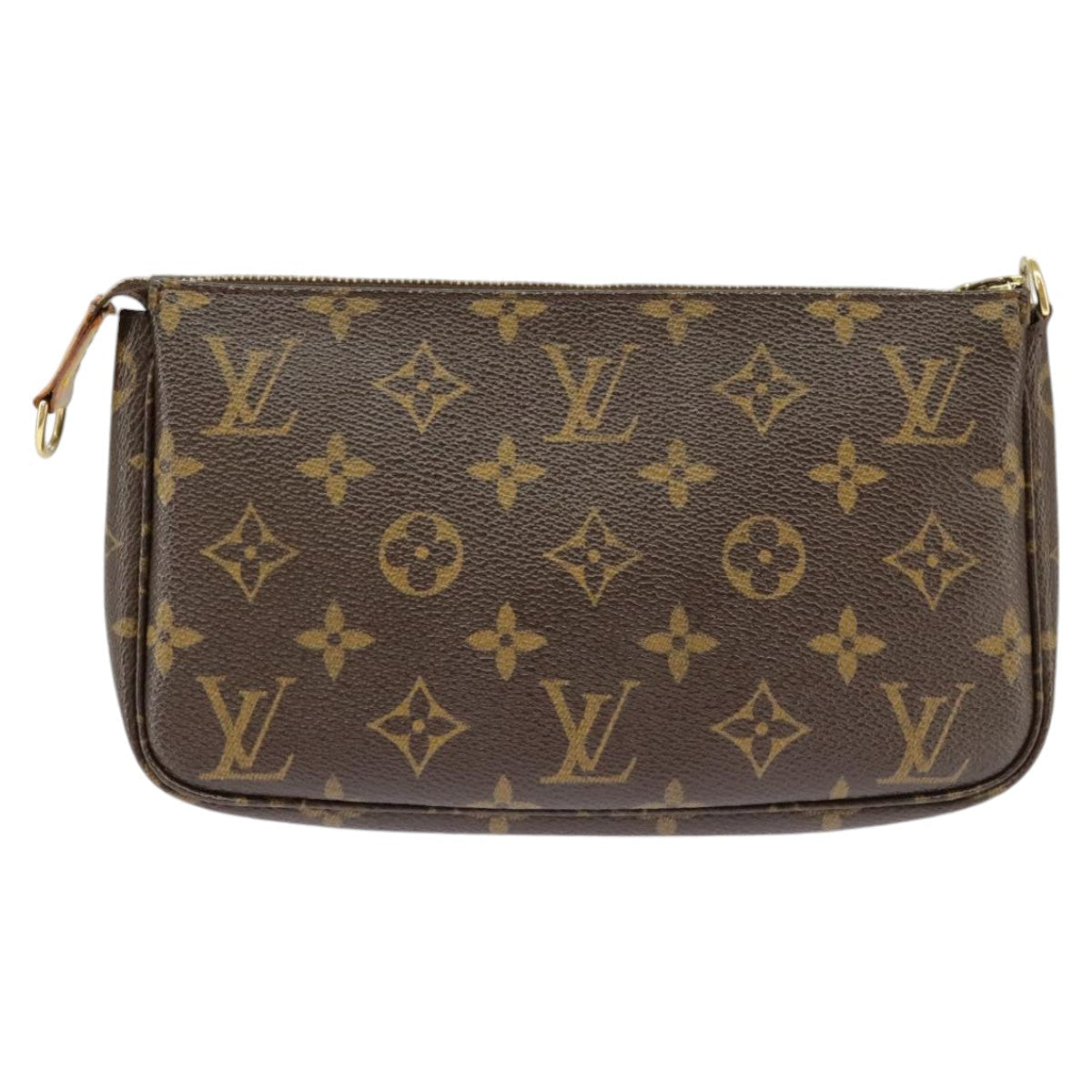 Louis Vuitton Pochette Accessoire Canvas Clutch Bag