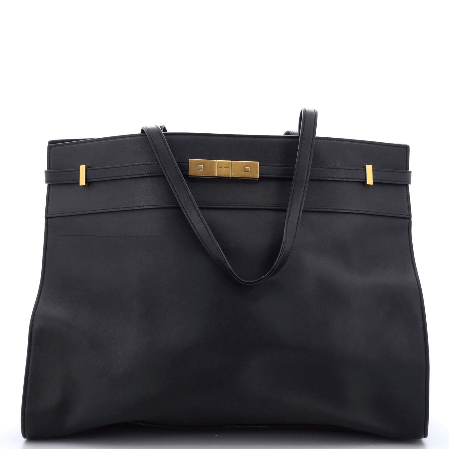 Luxury Saint Laurent Trending 2025 Manhattan Tote Leather Medium