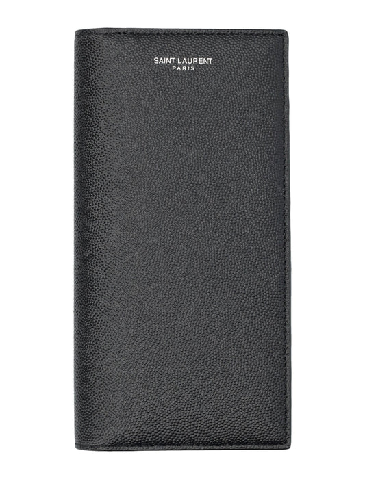 Luxury Saint Laurent Trending 2026 Men's Continental Wallet in Black | 24A396308BTY0N Color 1000