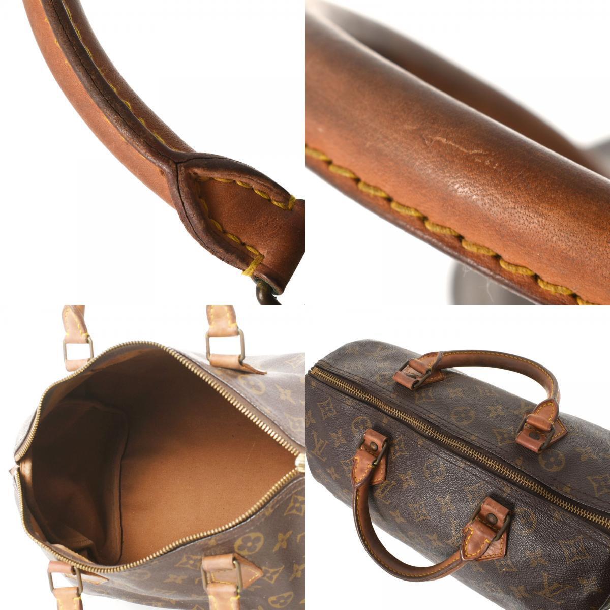 Louis Vuitton Brown Canvas handbag bag