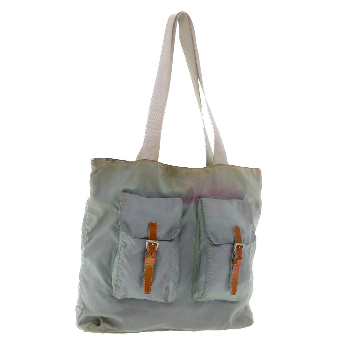 Prada Tote Bag Nylon Light Blue