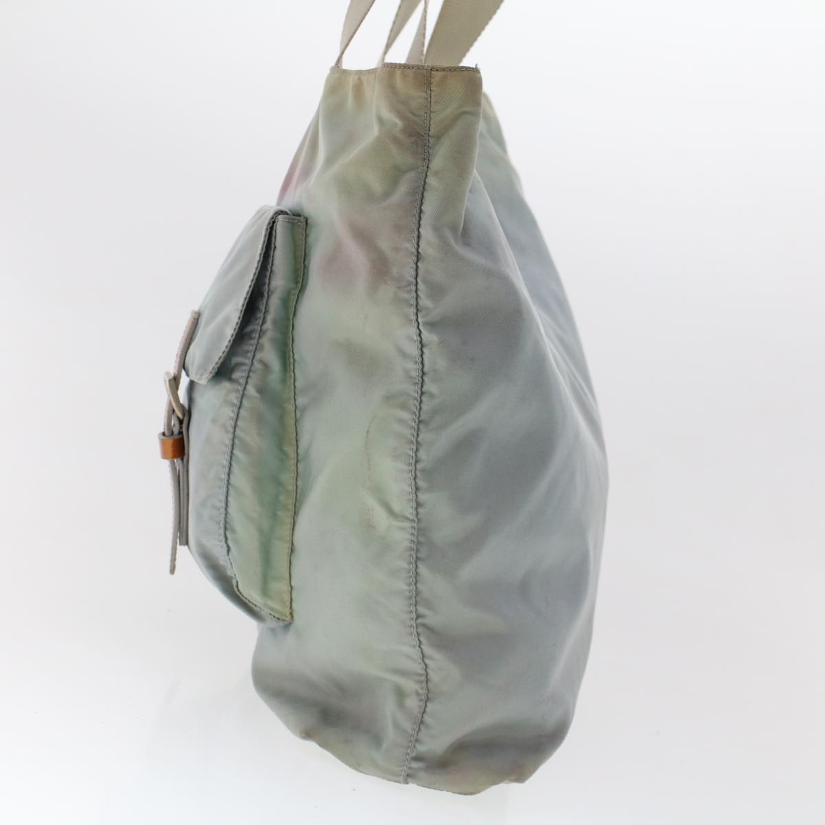 Prada Tote Bag Nylon Light Blue