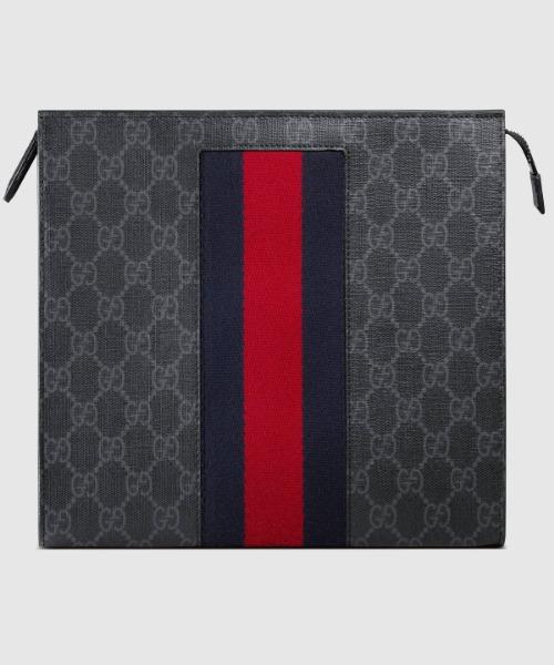 Gucci Monogram Canvas Crossbody