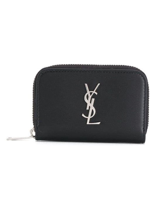 Luxury Saint Laurent Trending 2026 Men's Zipper Around Wallet in Black | 5354110SX0E