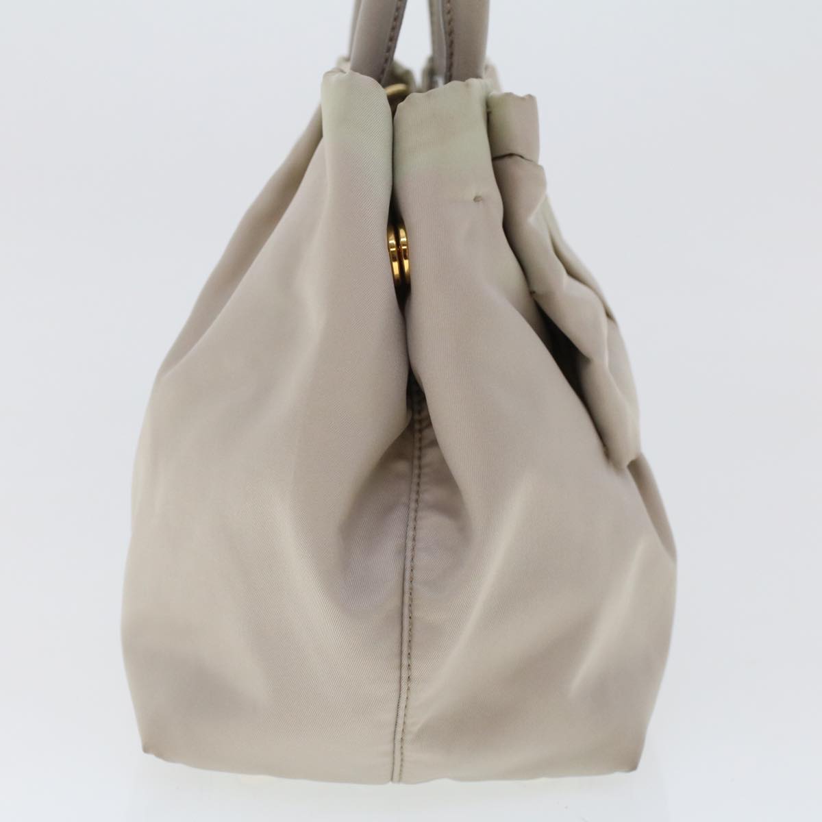 Prada Hand Bag Nylon 2way Gray