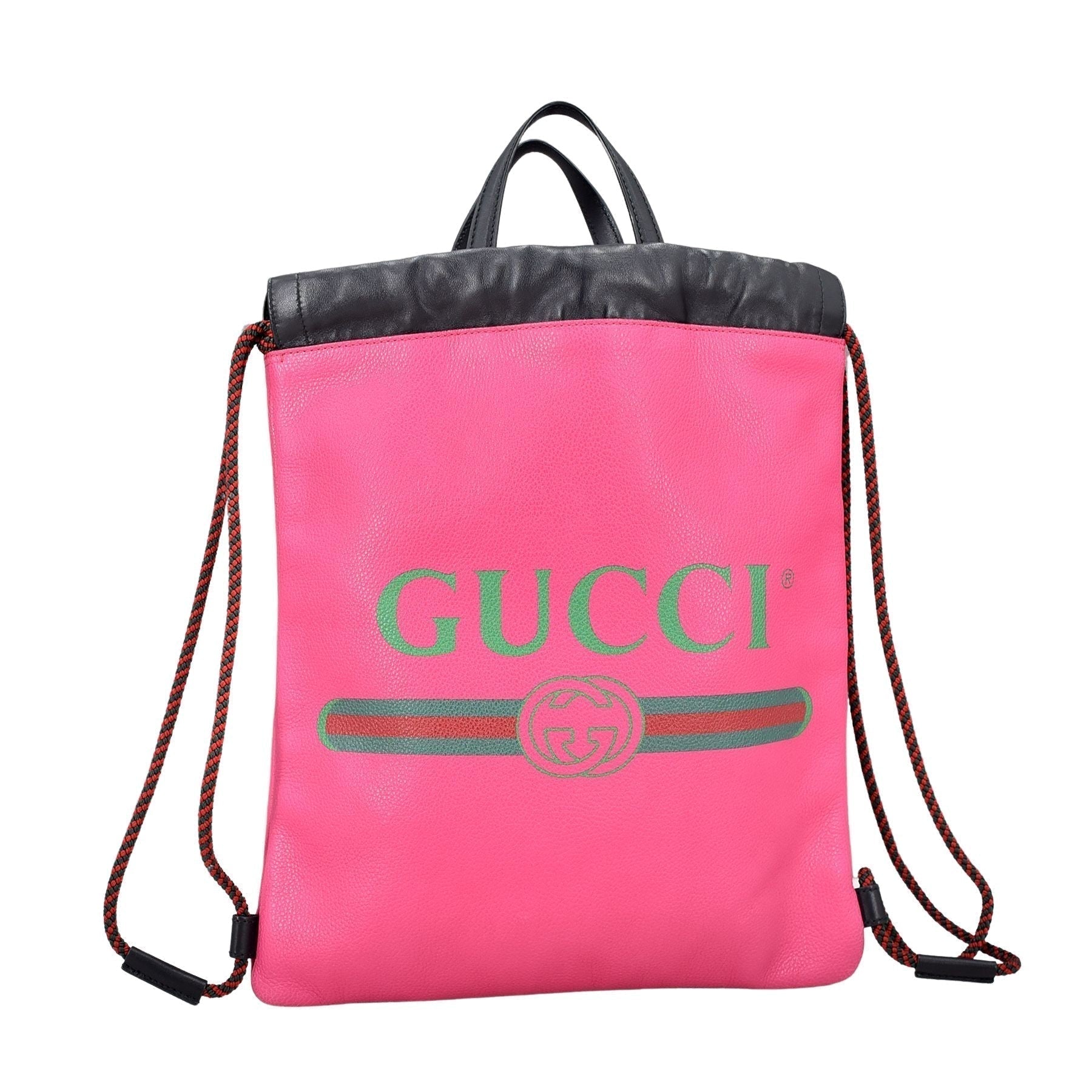 Gucci Lou Leather Backpack