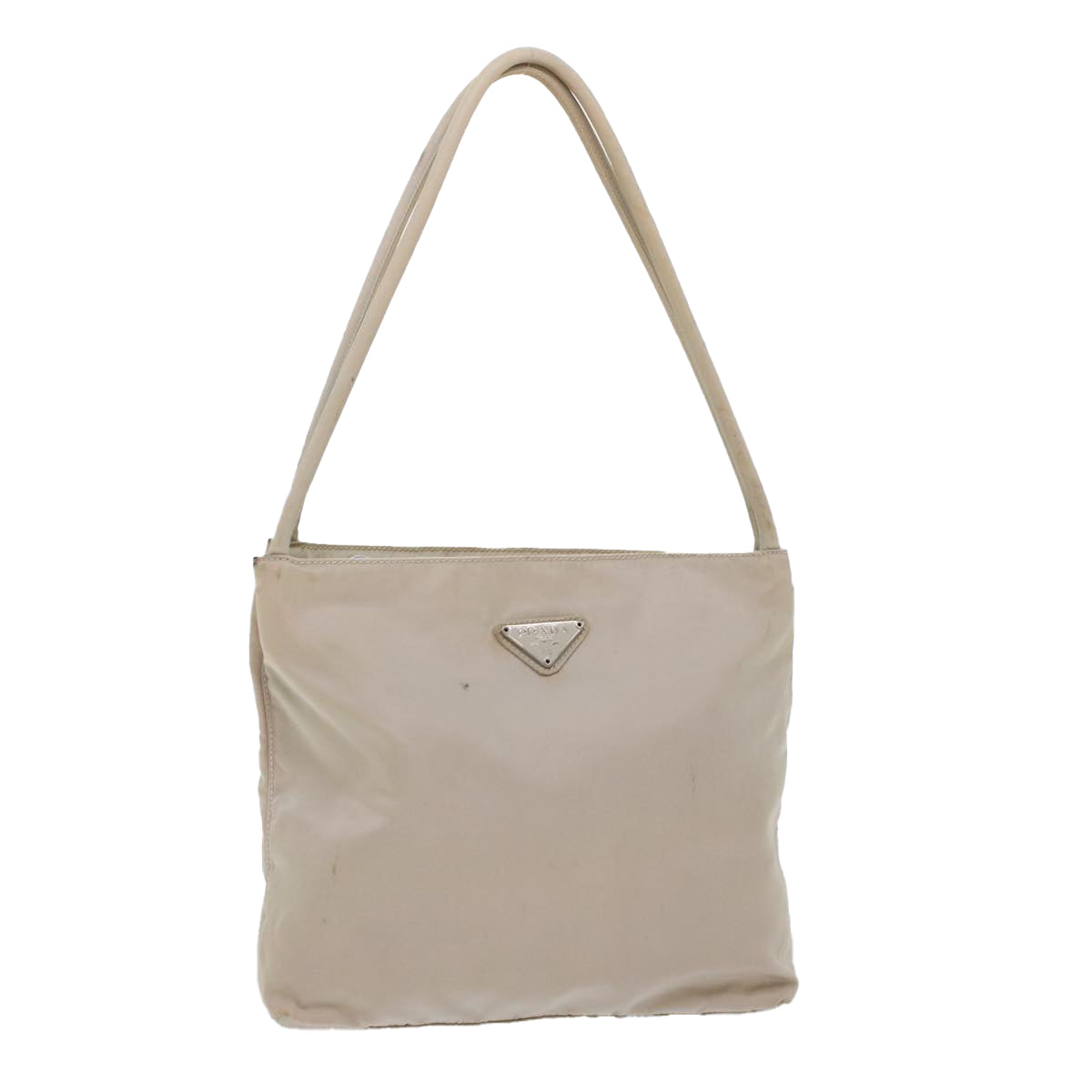 Prada Tote Bag Nylon Ivory