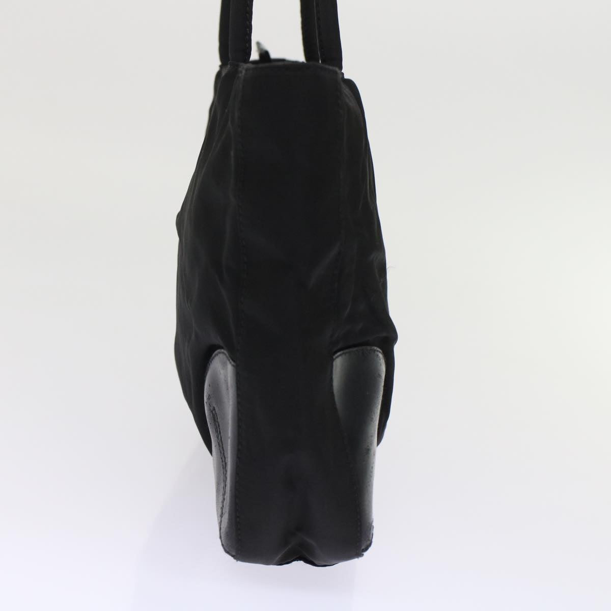 Prada Hand Bag Nylon Black