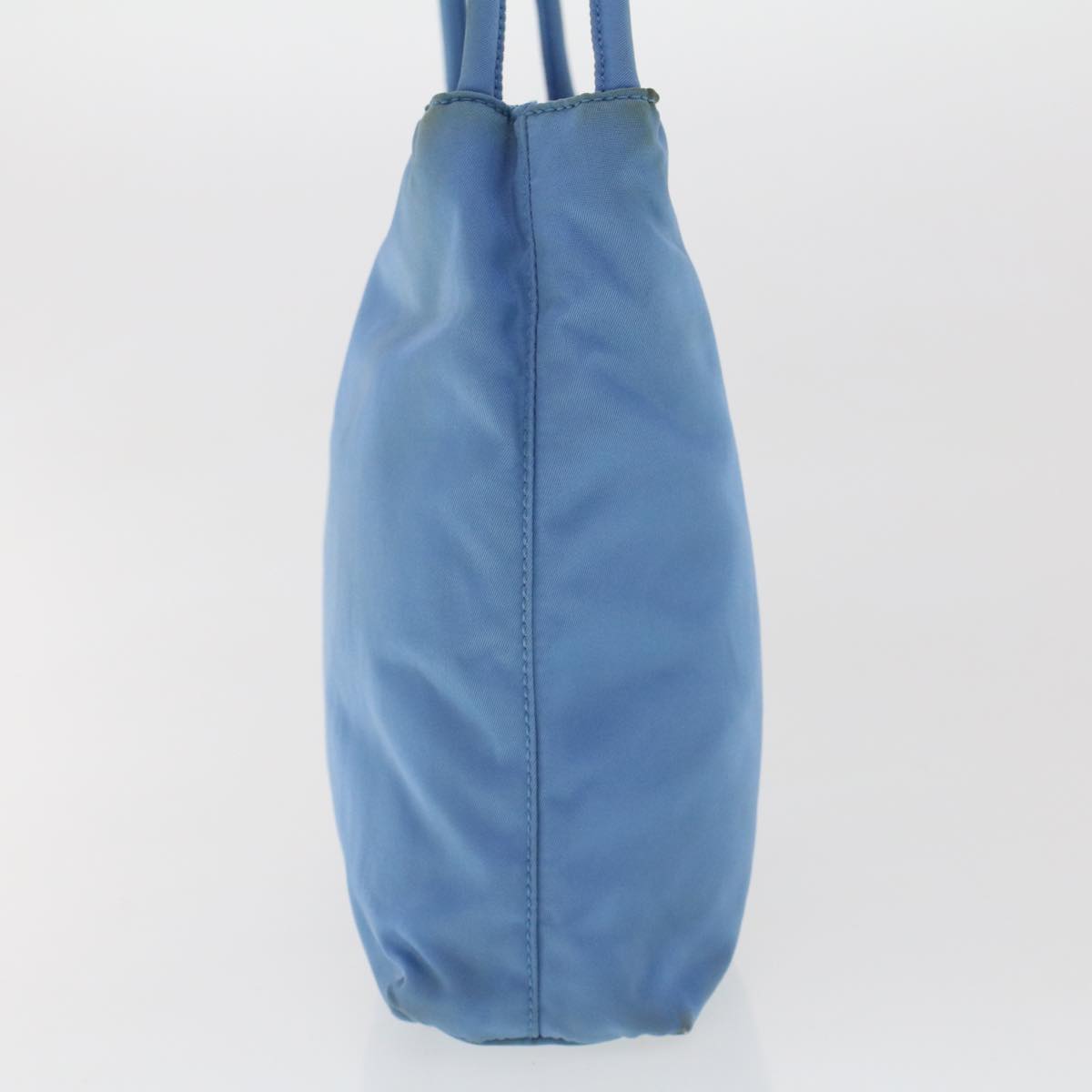 Prada Hand Bag Nylon Light Blue