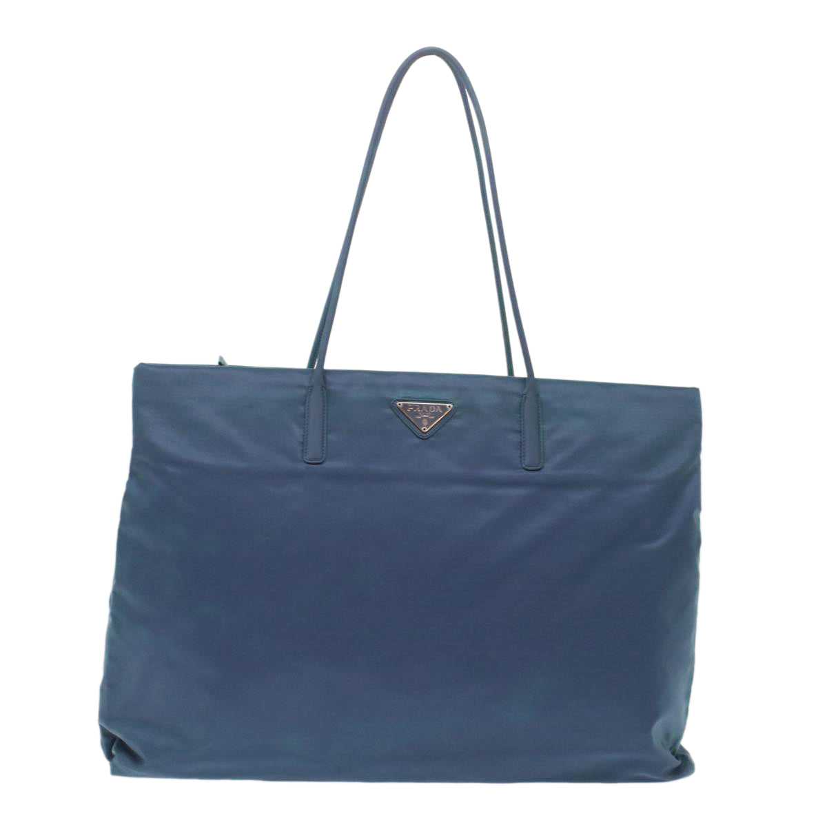 Prada Tote Bag Nylon Light Blue