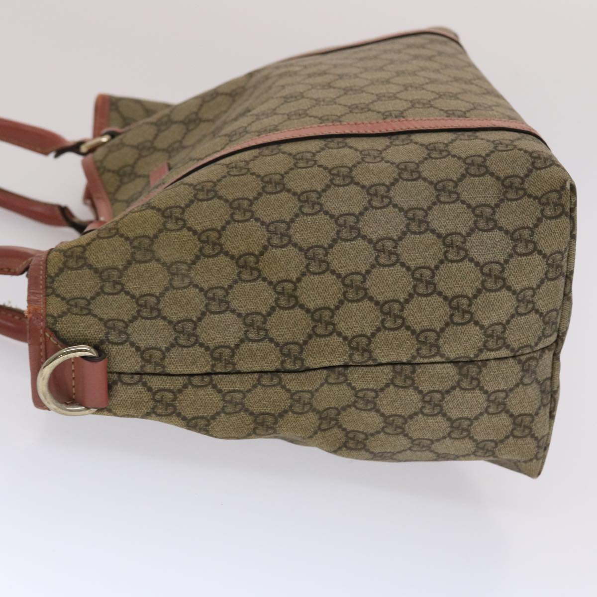 Gucci Leather Canvas Tote