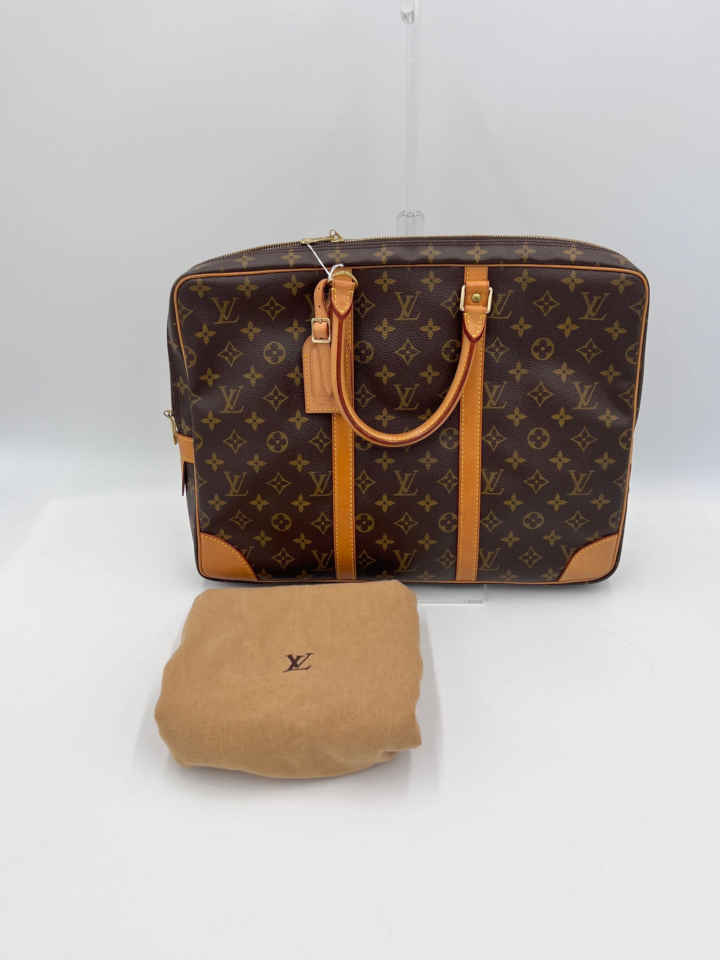 Louis Vuitton LV Monogram Porte-Documents - Brown Briefcases, Bags AG439O