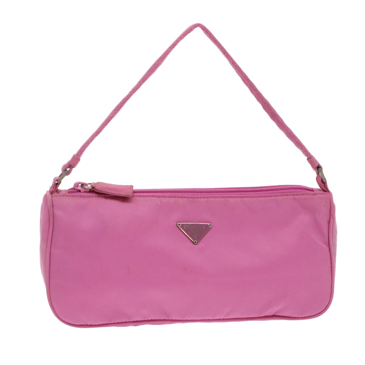 Prada Accessory Pouch Nylon Pink Luxury Handbag