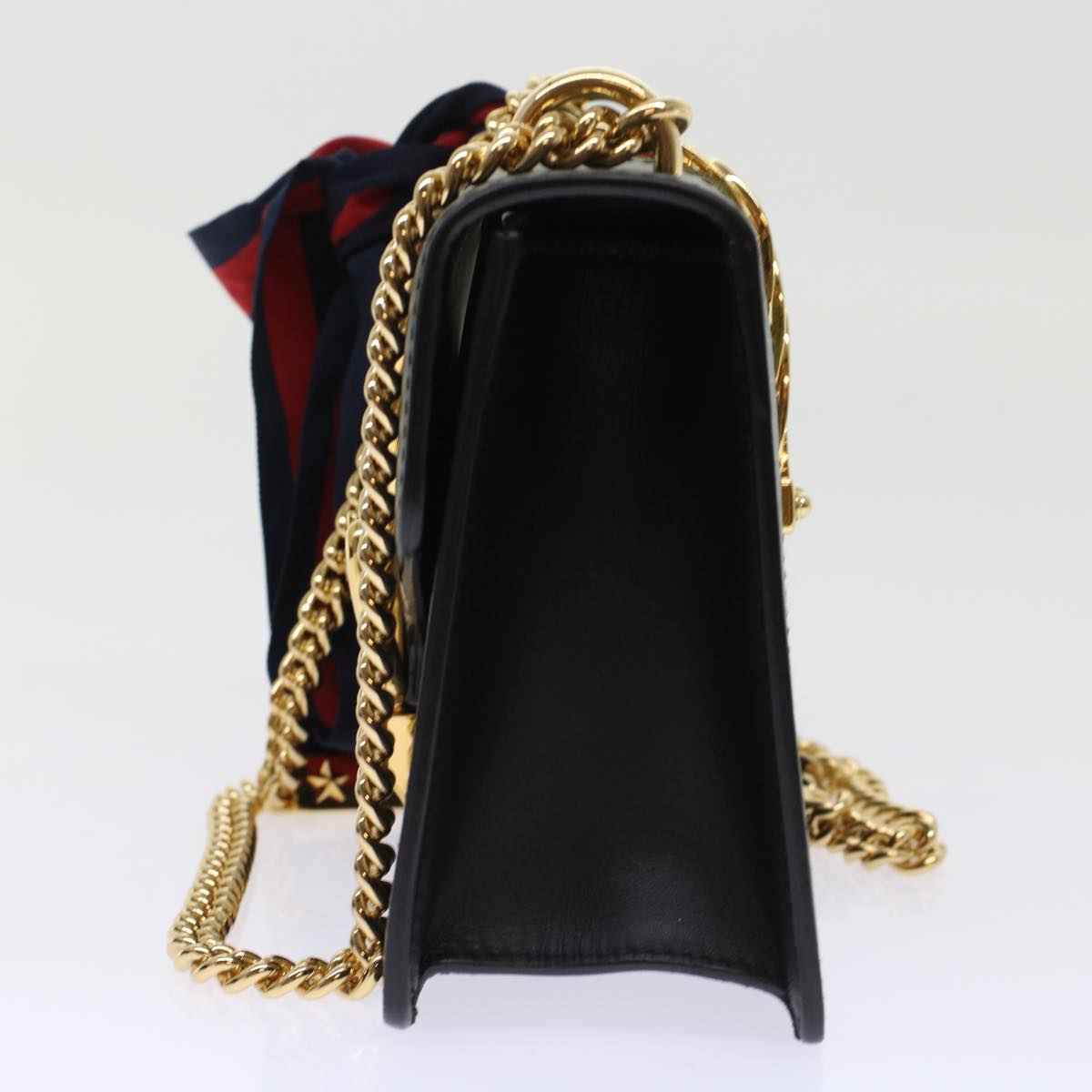 Gucci Chain Leather Shoulder Bag