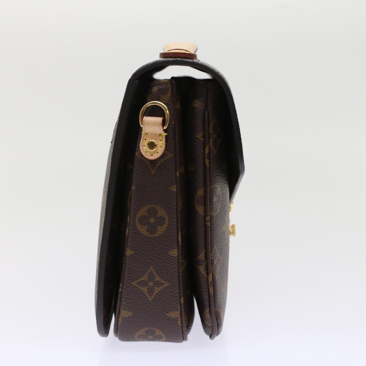 LOUIS VUITTON Monogram Pochette Metis MM Hand Bag 2way LV Auth 49466A