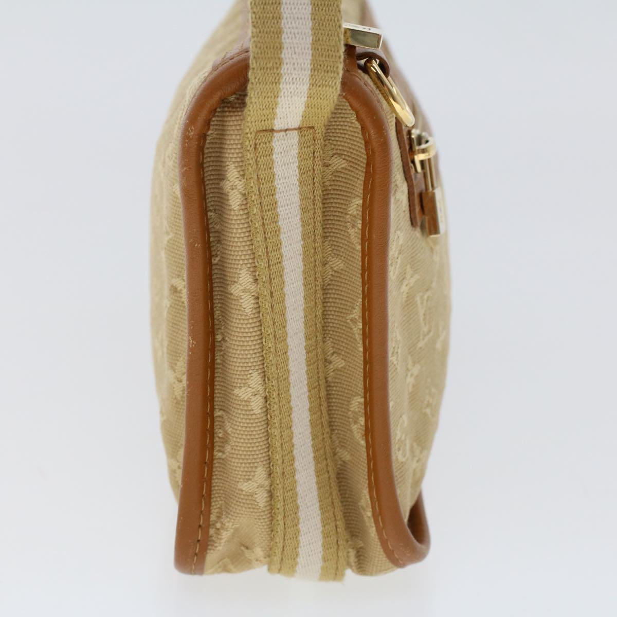 LOUIS VUITTON Monogram Mini Pochette Catrain Bag Khaki LV Auth