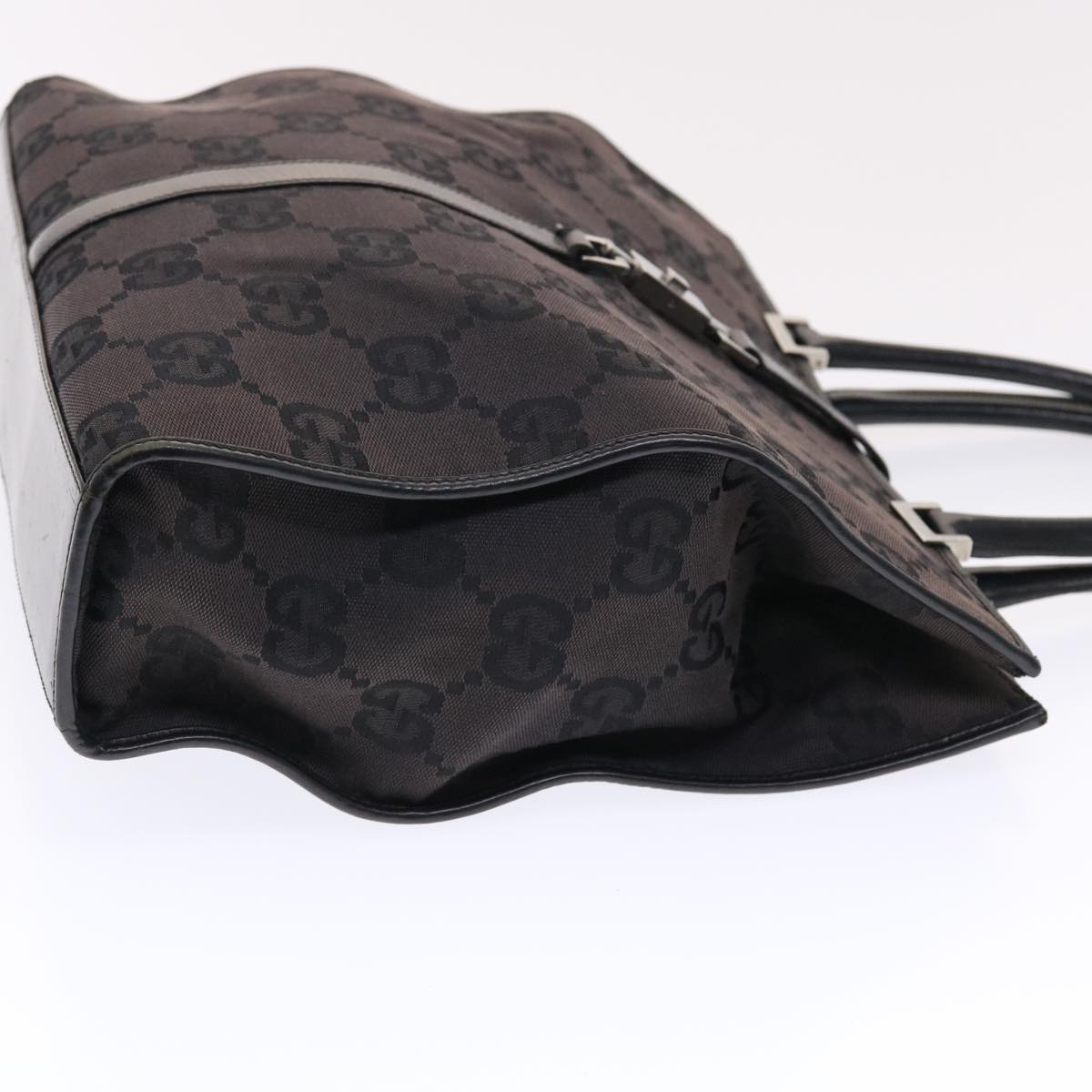 Gucci Leather Canvas Tote
