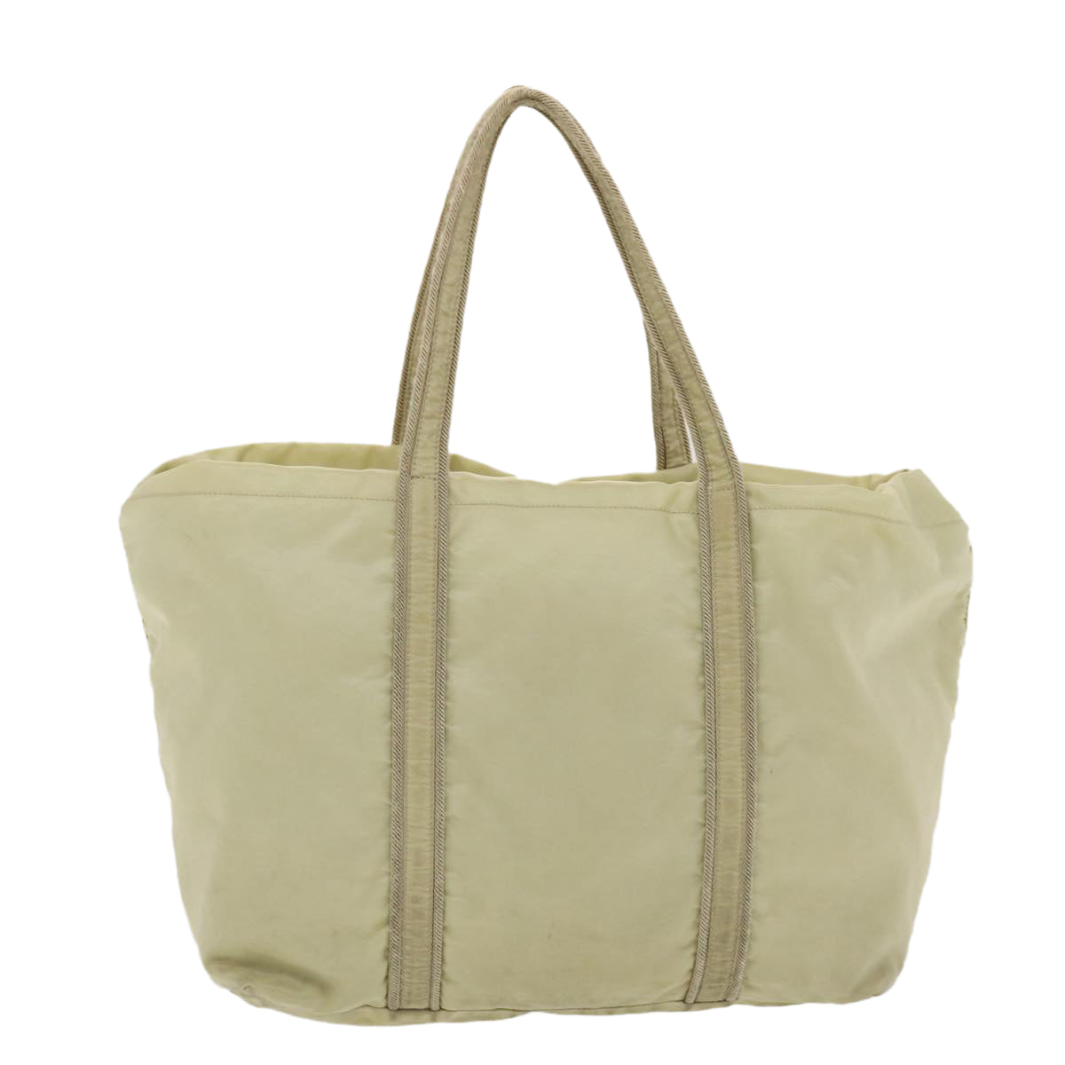 Prada Tote Bag Nylon Cream