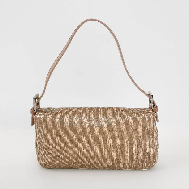 Fendi Baguette   Light Pink Glitter Beads