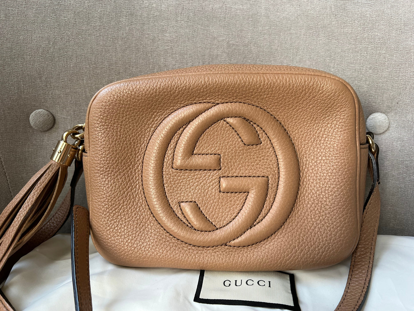 Gucci Leather Shoulder Bag
