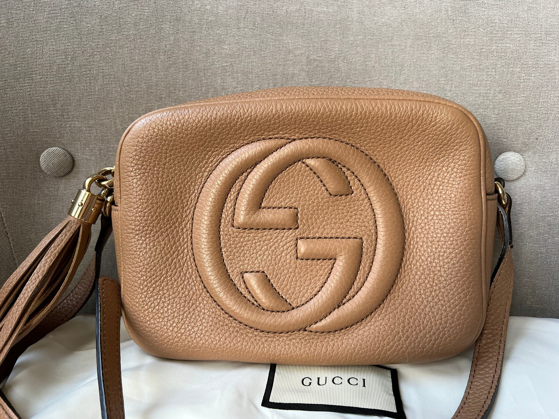 Gucci Leather Shoulder Bag