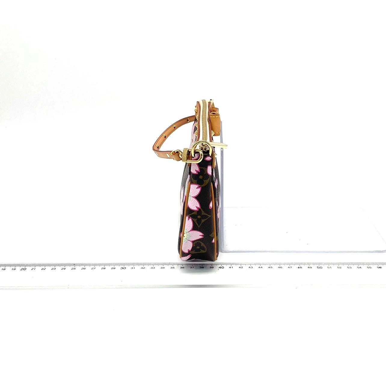 Louis Vuitton x Takashi Murakami Cherry Blossom on Brown Monogram Pochette Accessoire
