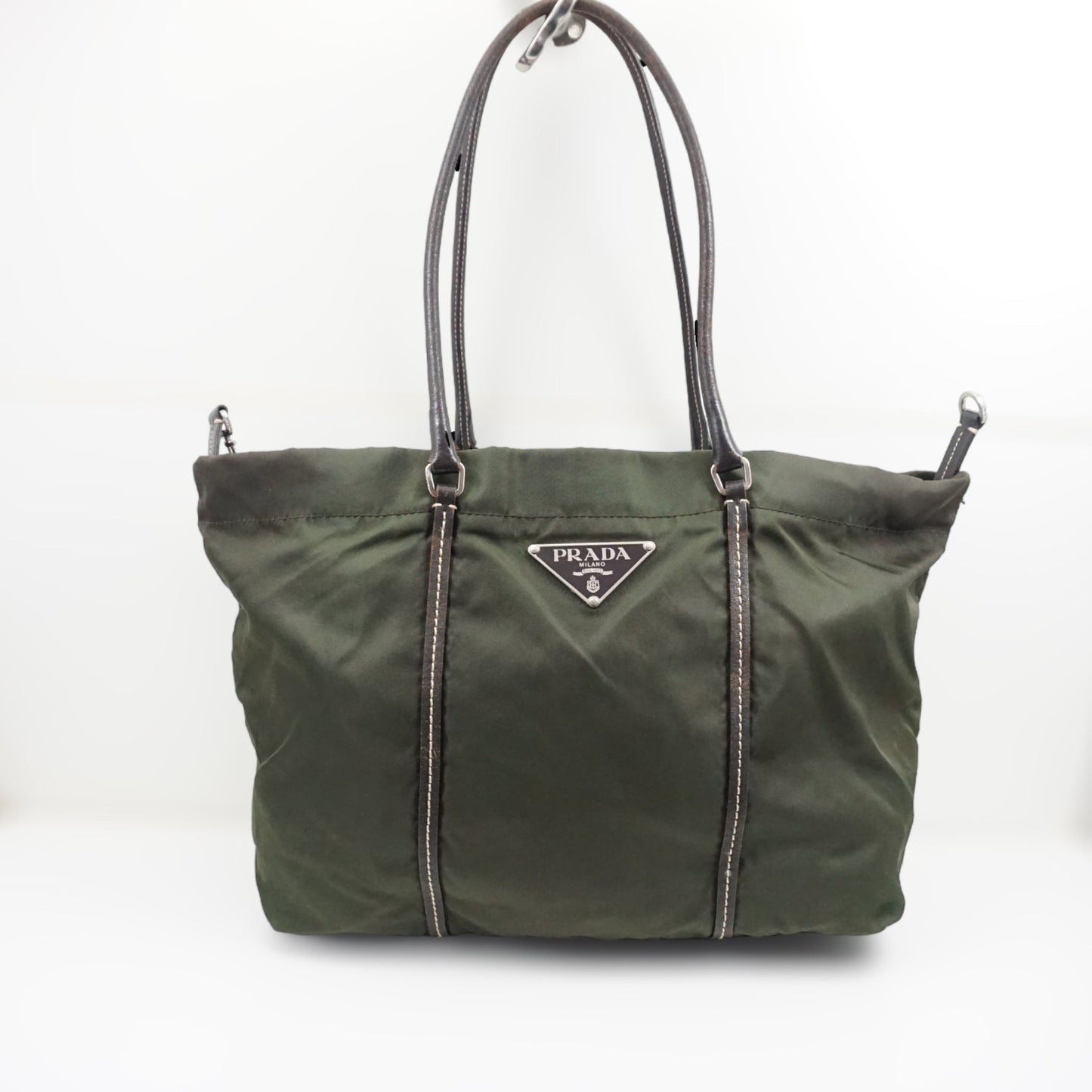 Prada Armygrøn Luxury Handbag