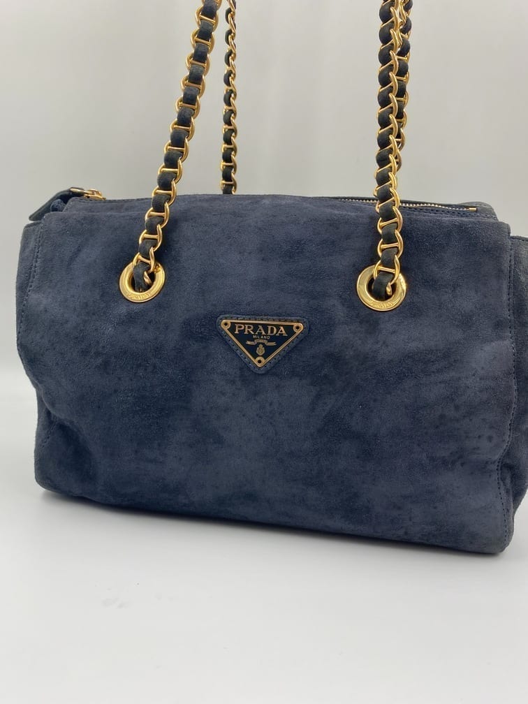 Prada Suede Tote