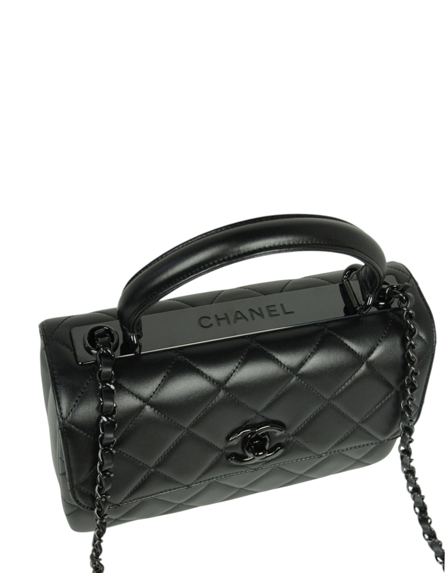 Chanel '24 SO Black Small Trendy CC Dual Handle Flap Bag
