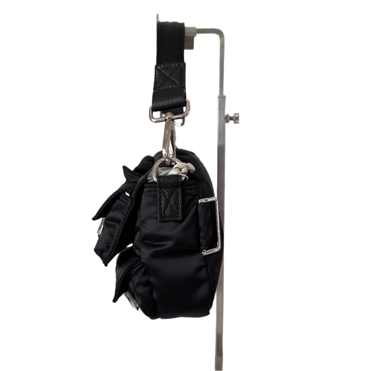 Fendi Baguette Cargo Multipocket Black Nylon 3-way Bag