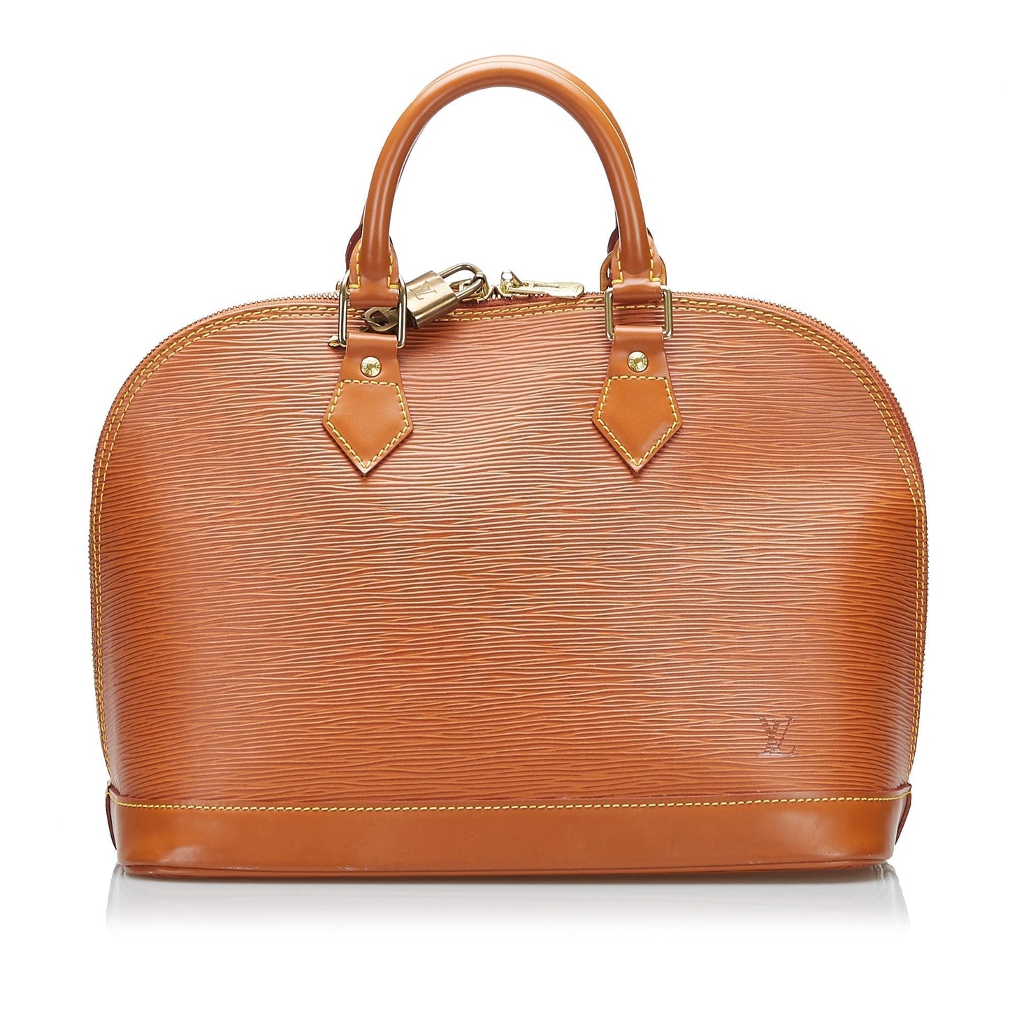 Louis Vuitton Alma PM Brown Epi Handbag