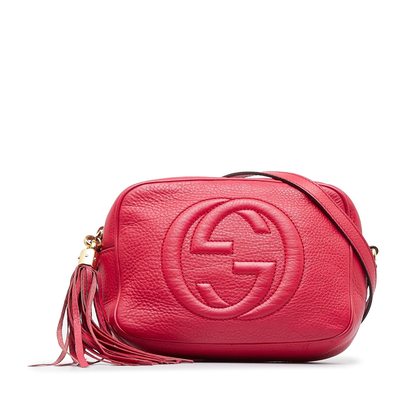 Gucci Soho Pink Leather Crossbody