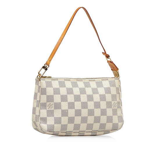 LOUIS VUITTON Damier Azur Pochette Accessoires Baguette