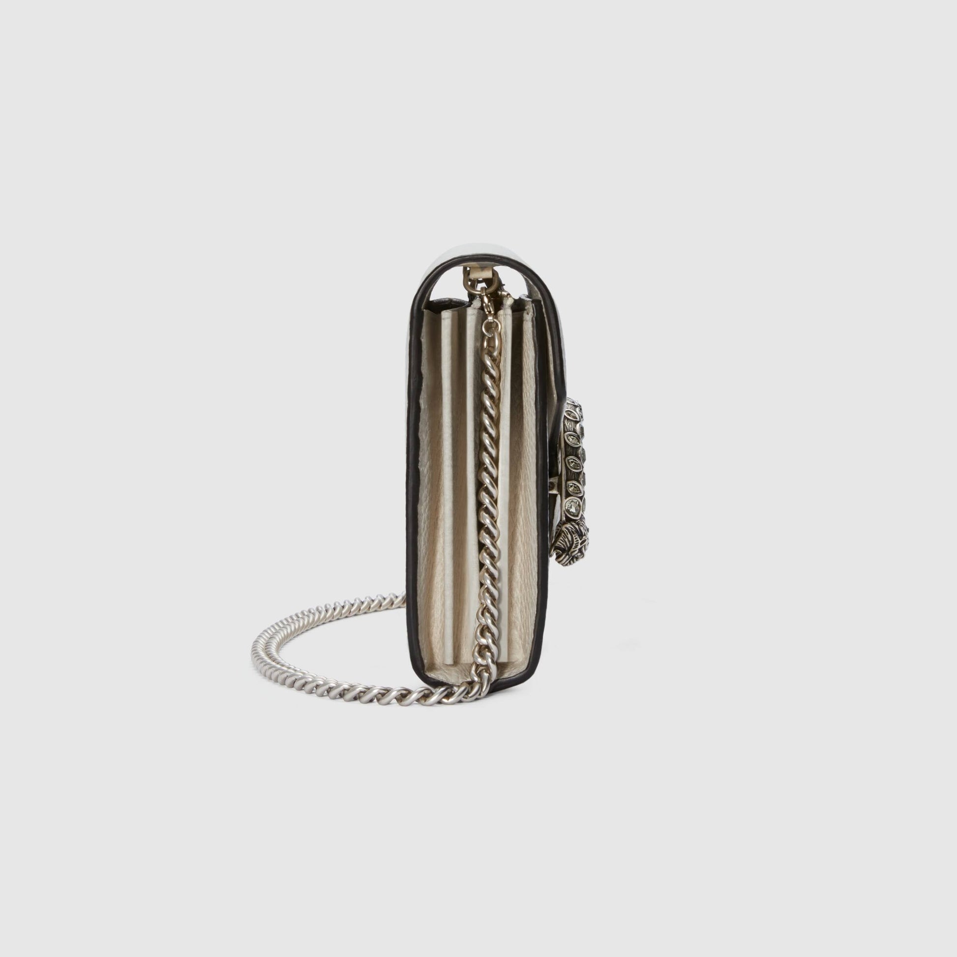 Gucci Monogram Chain Leather Crossbody