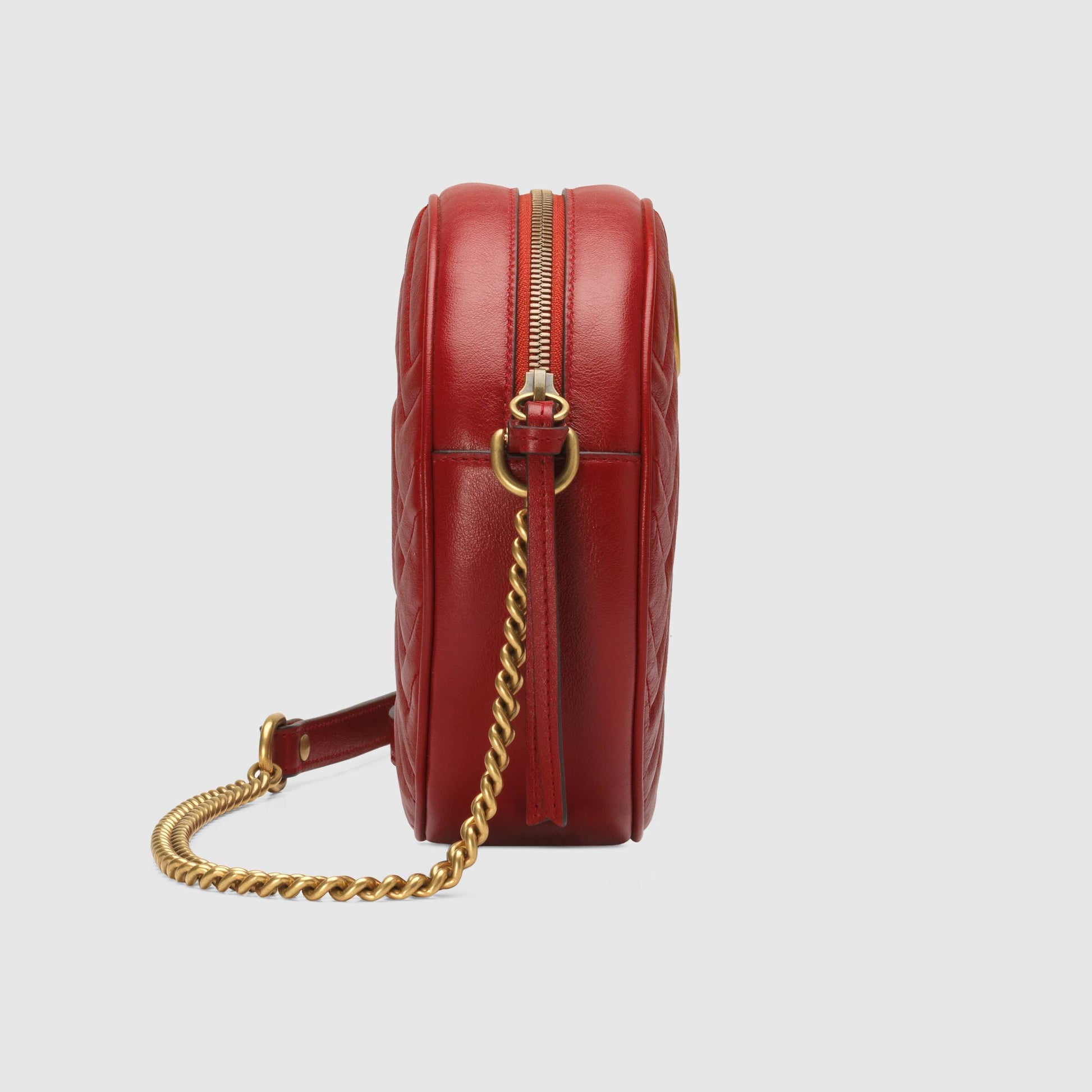 Gucci Monogram Twist Quilted Chain Crossbody