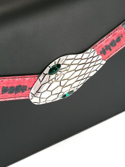 Gucci Monogram Leather Top Handle Crossbody