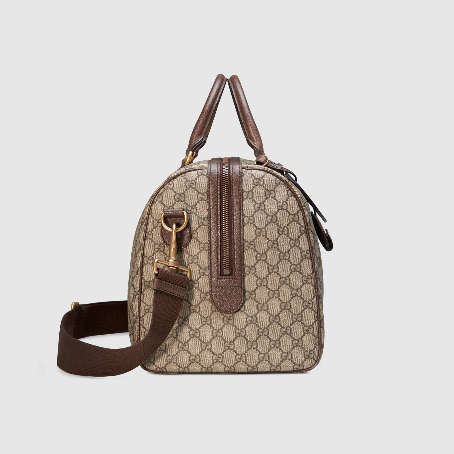 Gucci Monogram Nylon Leather Canvas Crossbody