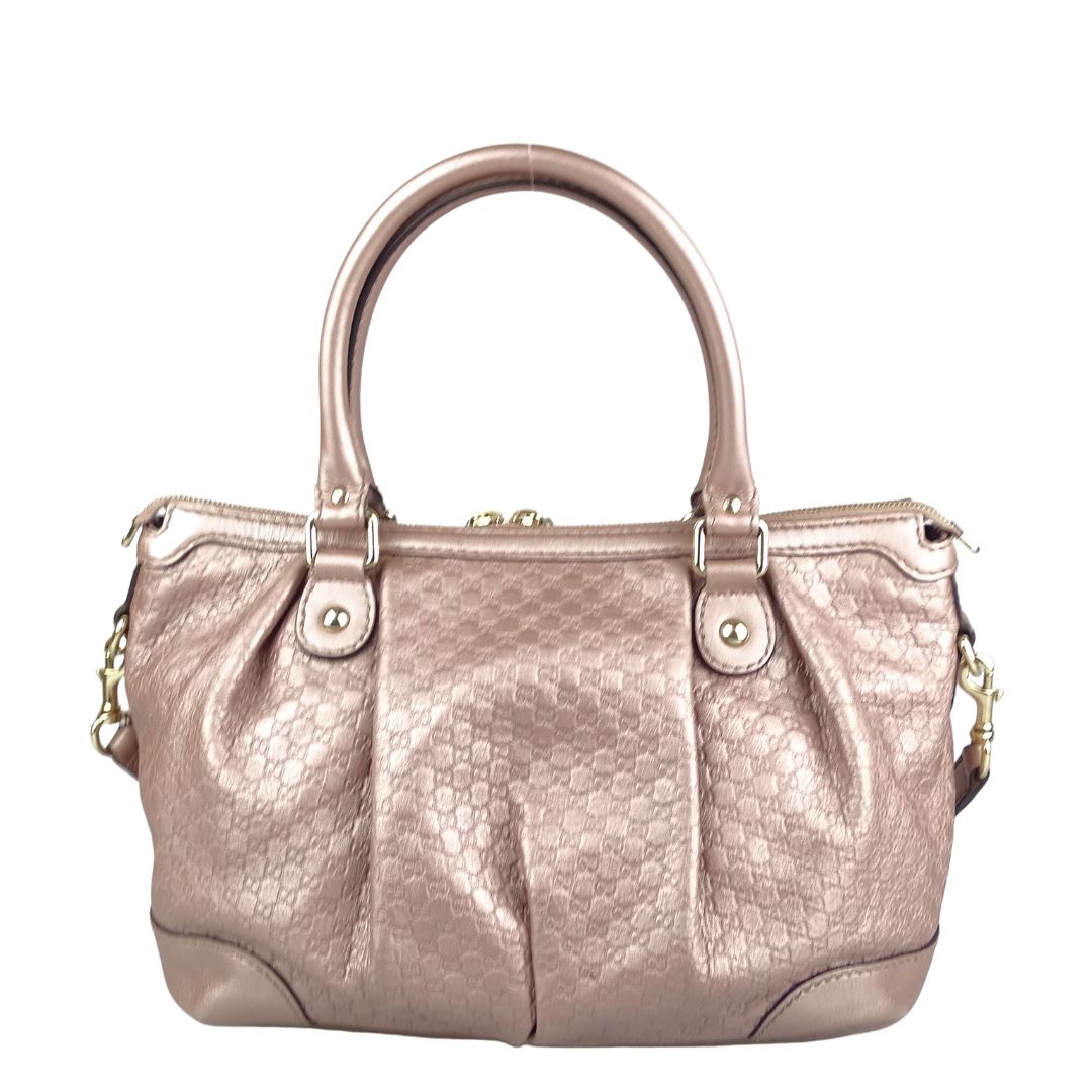 Gucci Guccissima Gold Leather Tote