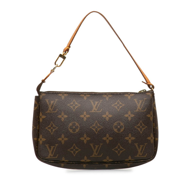 Louis Vuitton Pochette in Monogram Brown Clutch