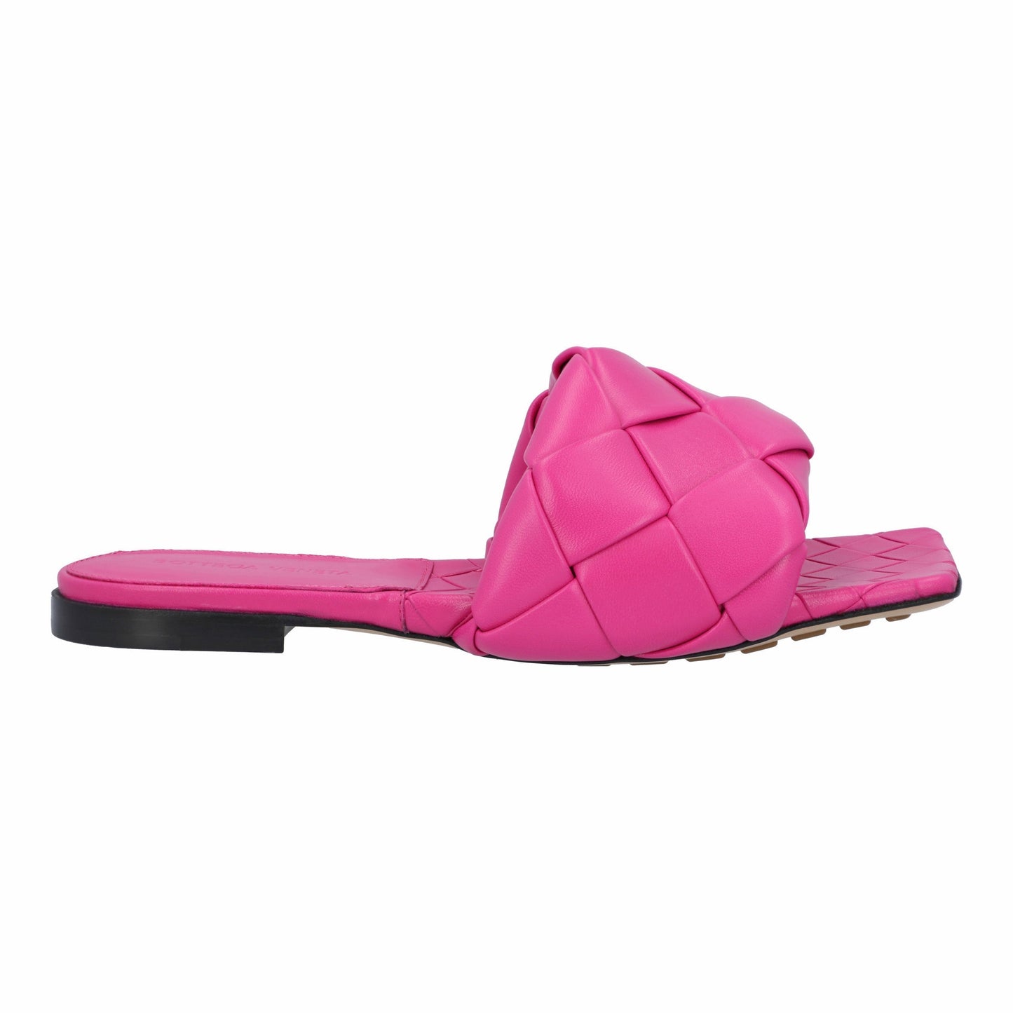 Luxury Bottega Veneta Lido Flat Sandal pink