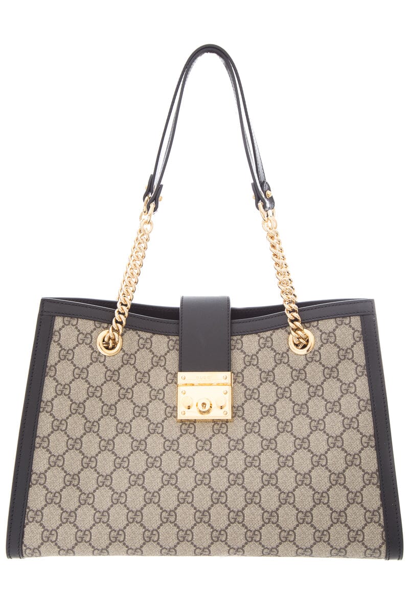 Gucci GG Supreme Black Tote