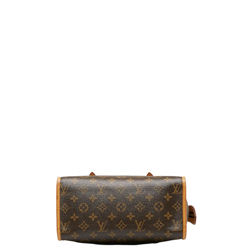 Louis Vuitton Monogram Popcorn Shoulder Bag Brown PVC Leather Louis Vuitton