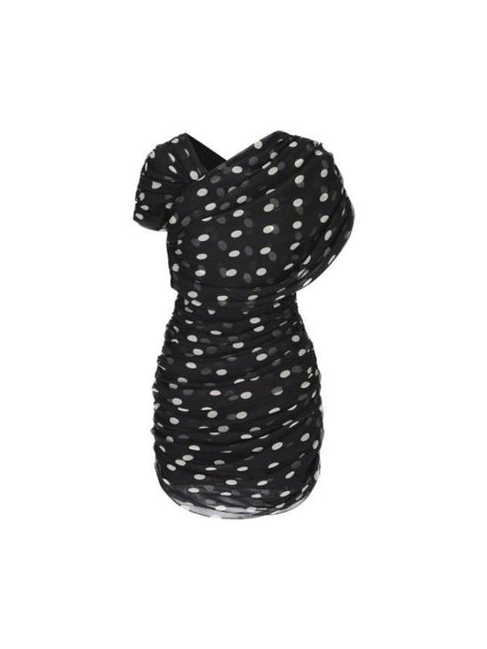 Luxury Saint Laurent Trending 2026 Midi One Piece 776449Y5I781095 P24 NOIR CRAIE