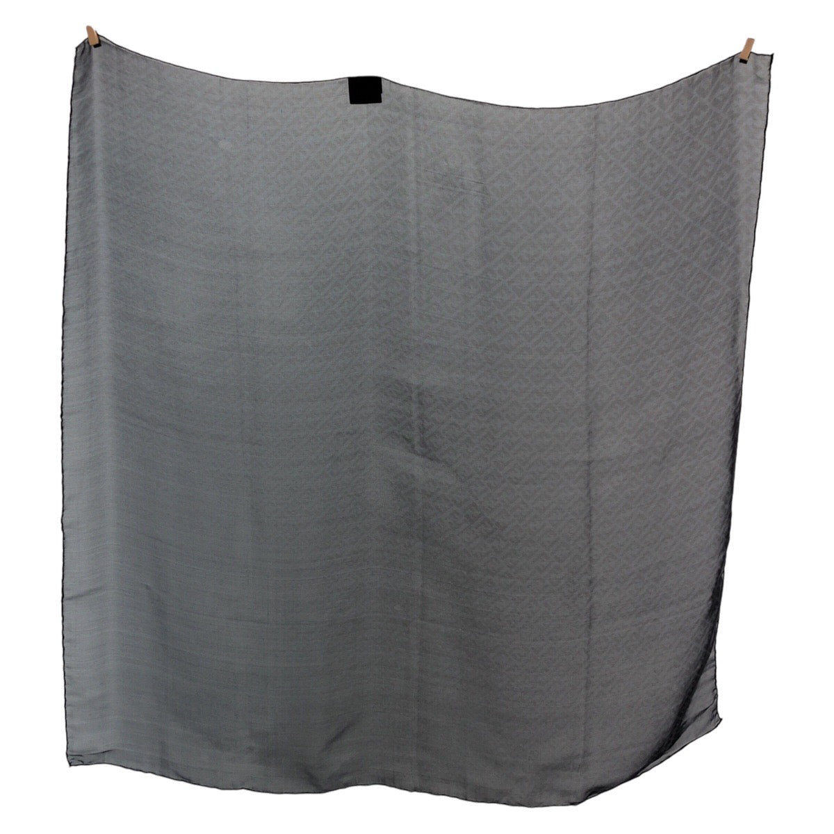 FENDI scarf silk gray Scarf Large Scarf Zucca Women